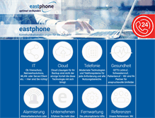 Tablet Screenshot of eastphone.ch